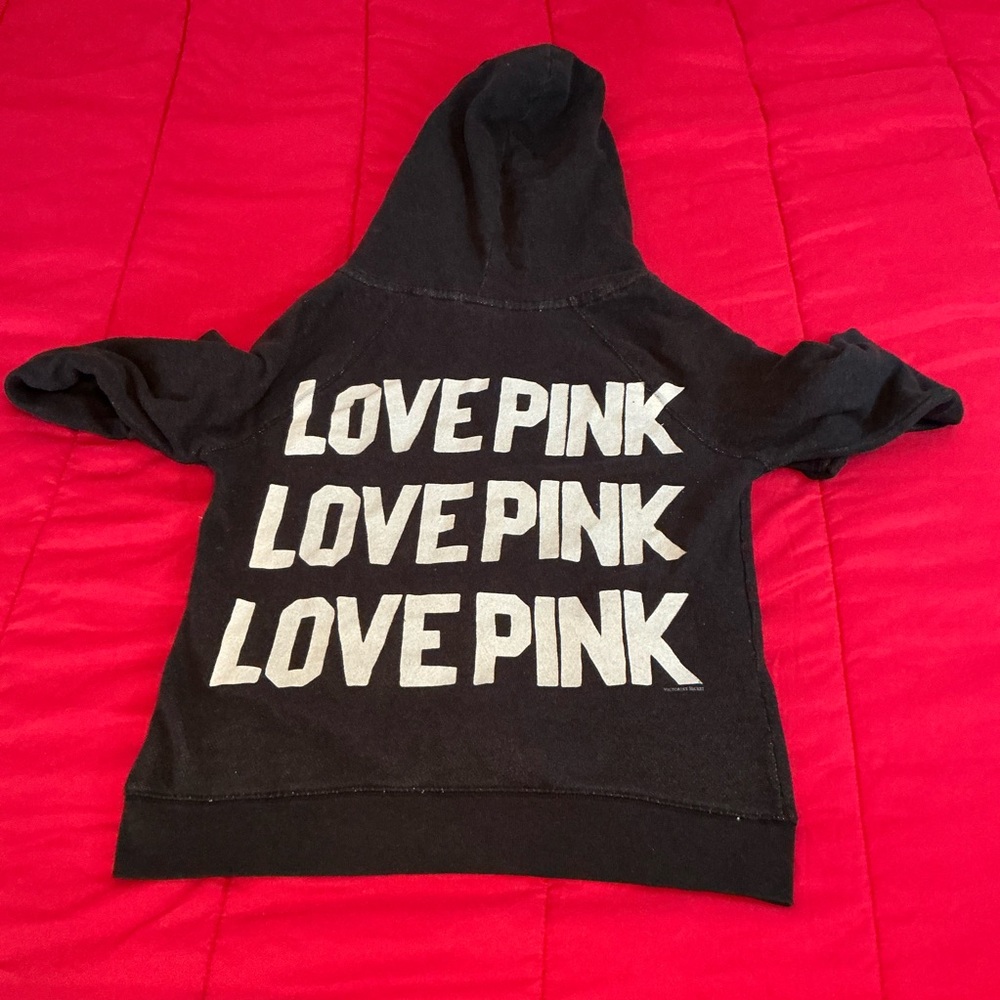 PINK black Hoodie by Victoria's Secret